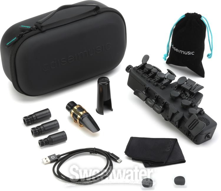 Odisei Music Travel Sax 2 Wind Synth/Controller - Black