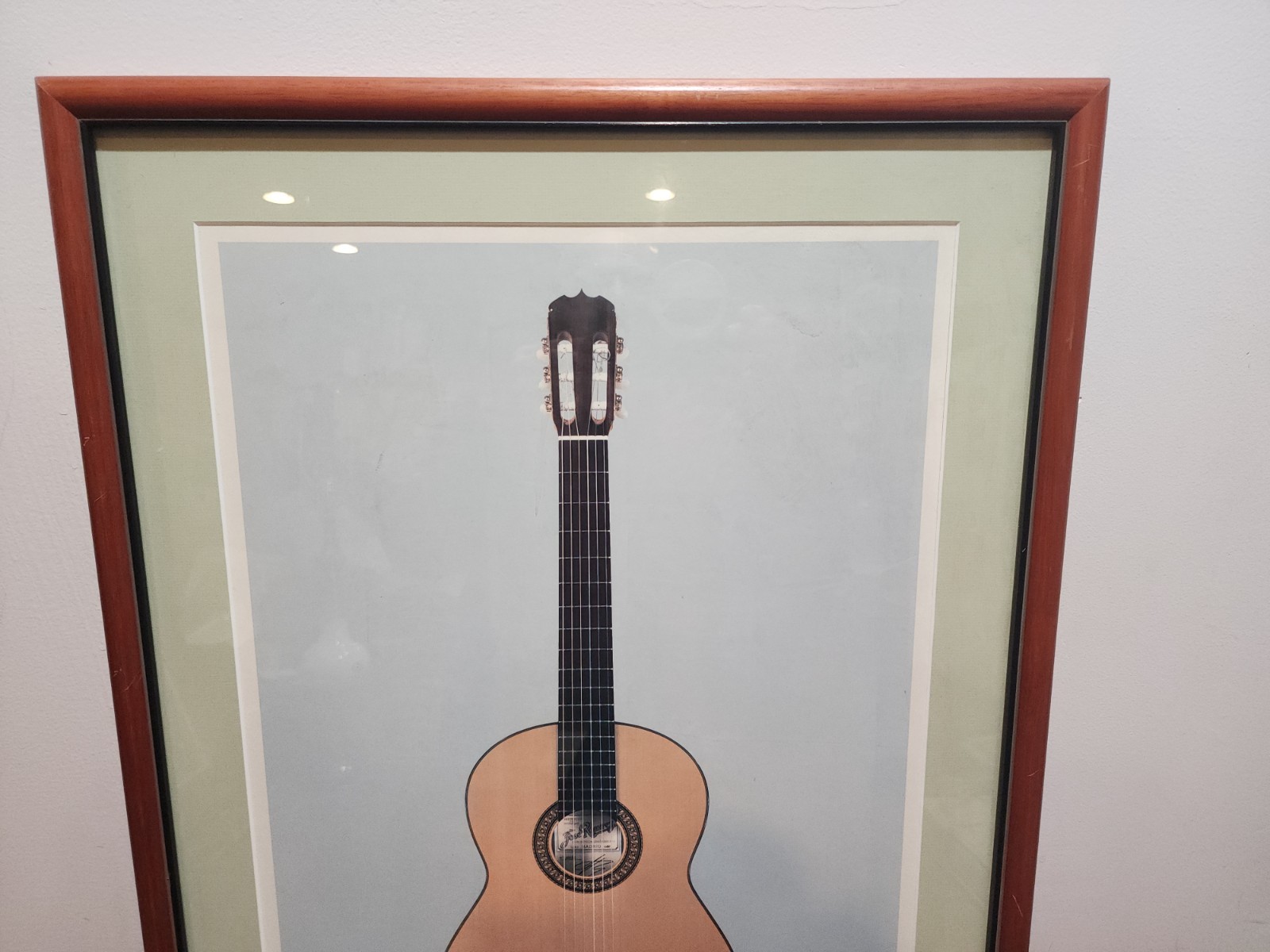 Jose Ramirez III, Luthier, Signed and Framed Poster, VERY NICE!