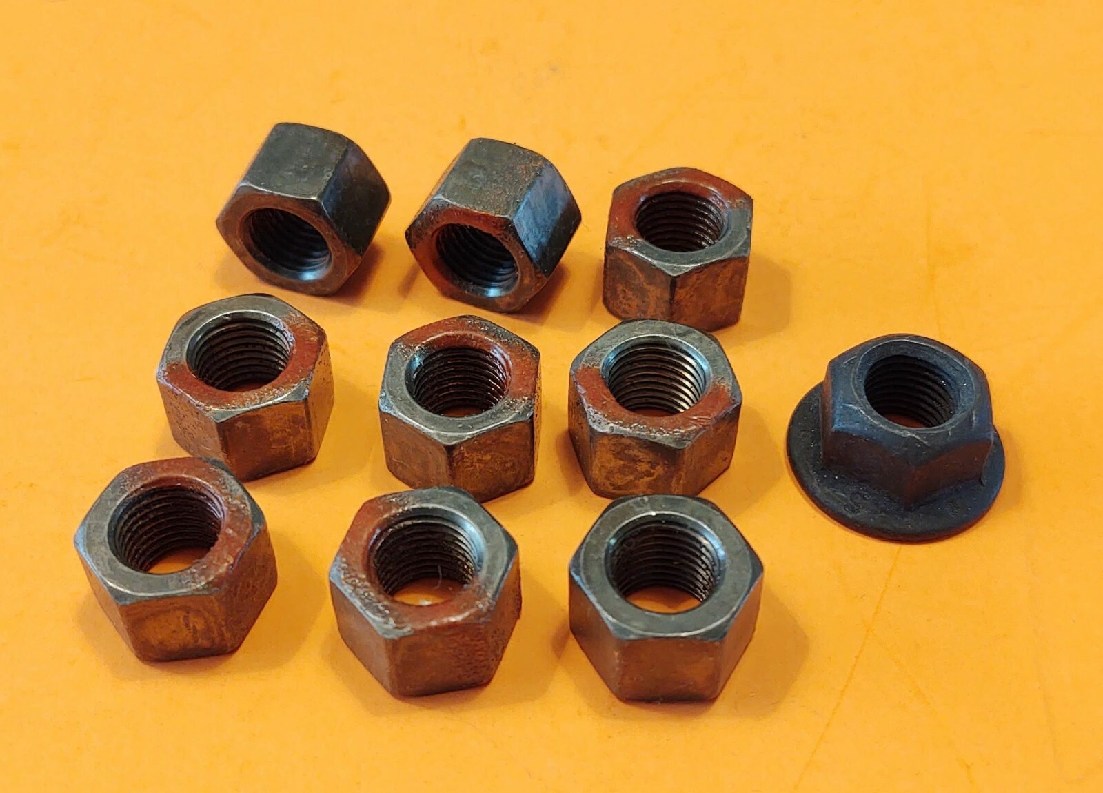for Mopar 8¾ 8.75 Rear Axle Wheel Bearing Retainer LOCKNUTS Dodge Plymouth Chrys