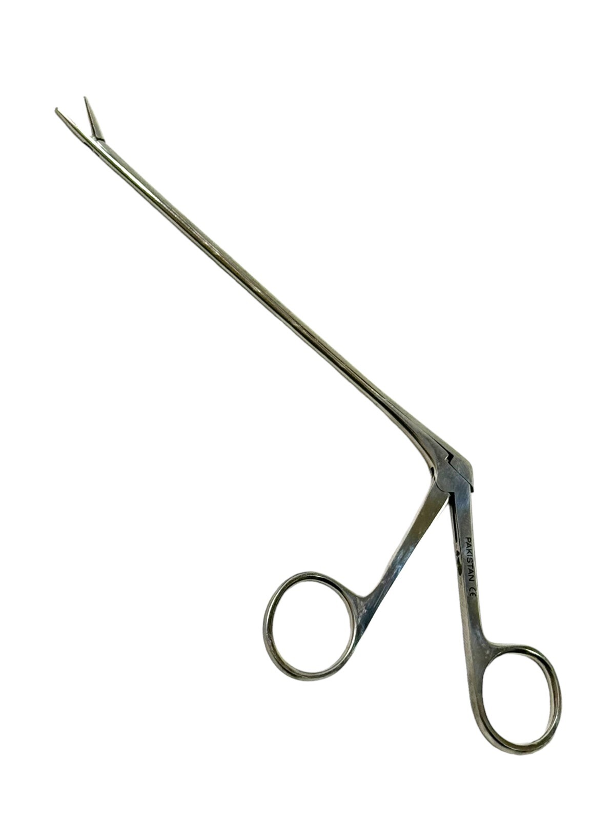 2 Pieces - Alligator Forceps With Serrated Tips Micro 3.5" + 5.5" ENT