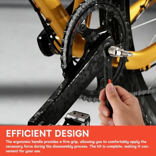Bike Crank Puller Removal Tools, Bottom Bracket Removal for Bicycle Square