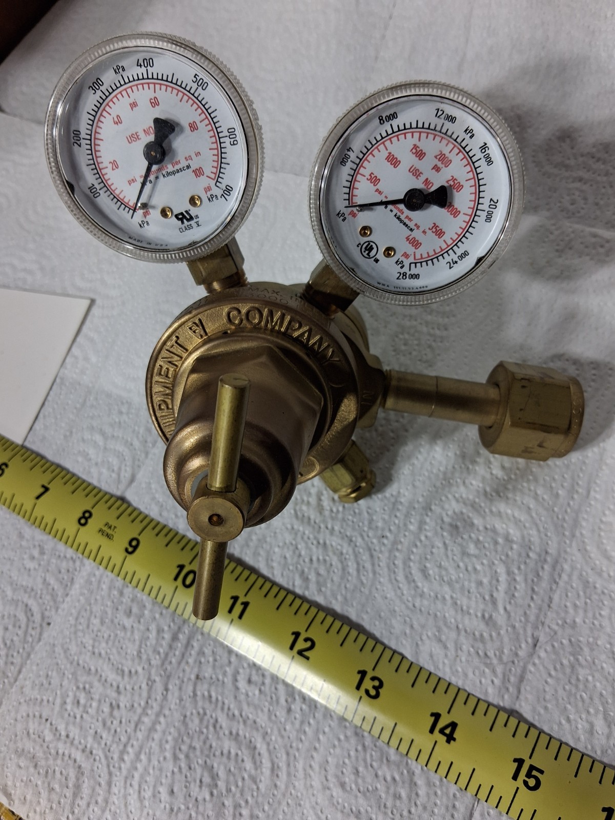 Victor SR360A-510 Acetylene Regulator For Cutting Welding Torch 0781-2401 New