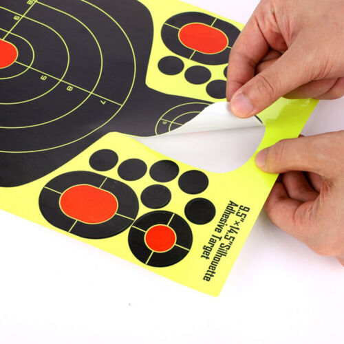 Shooting Targets Reactive Splatter Range Paper Target Gun Shoot Rifle 2/40Packs