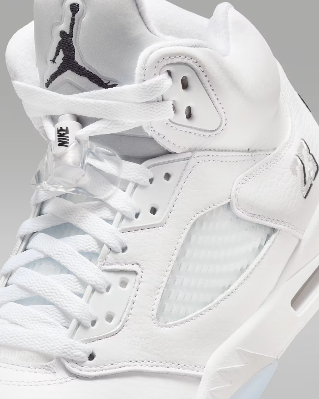 Nike Air Jordan 5 Retro White Metallic 2026 HQ7978-103 Men's Shoes NEW
