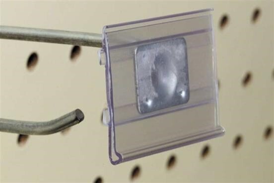 Price Label Holders for Small Scan Plate for Peg Hooks-50 pieces