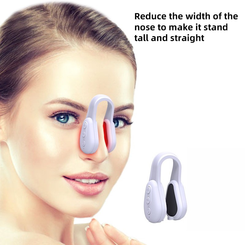 7 Colors Led Light Silicone Nose Shape Orthotics Clip Beauty Nose Tool