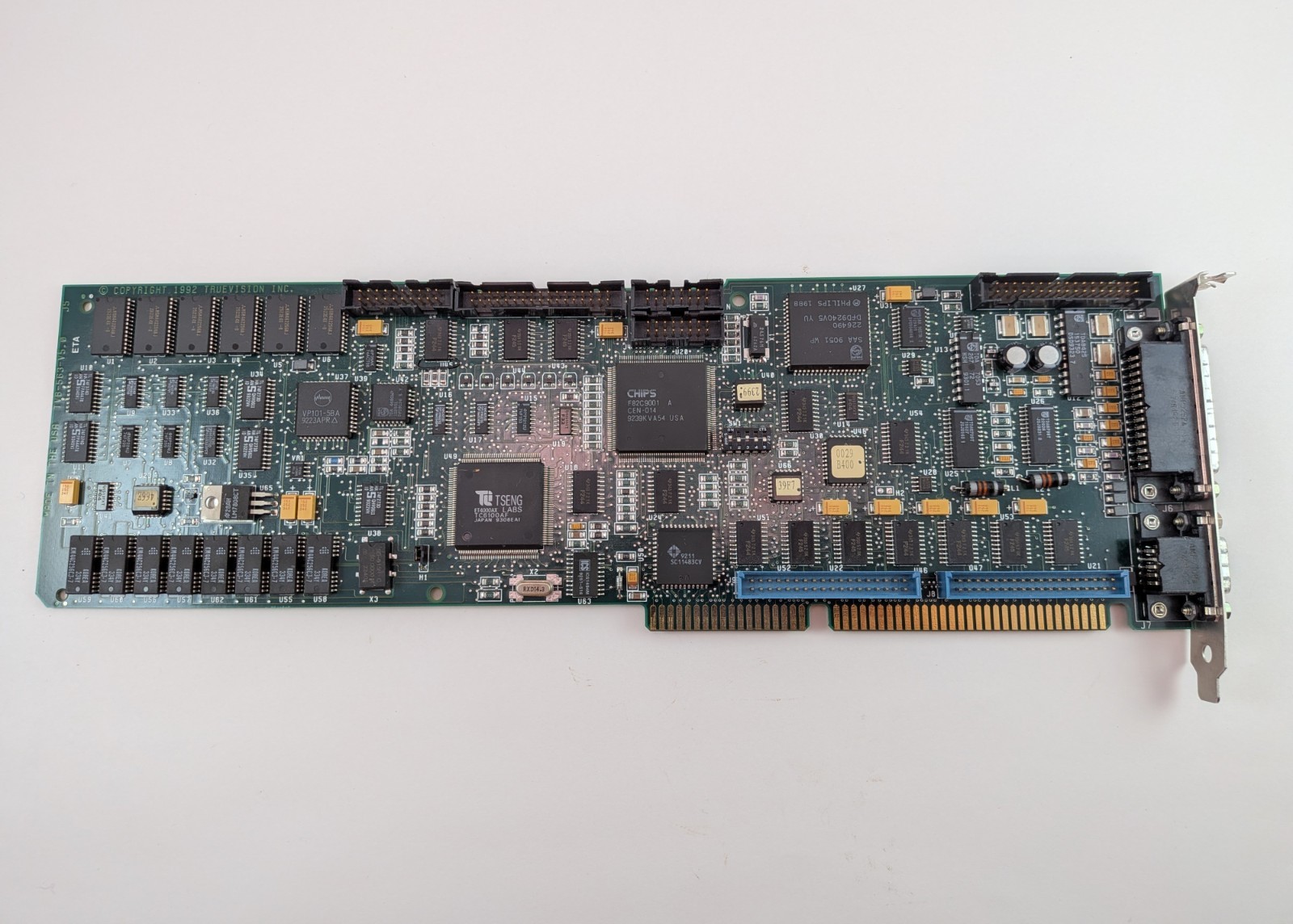 RARE Truevision TVB-563-V5.0 Vintage Computer Card 1992