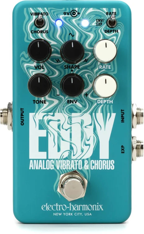 Electro-Harmonix Eddy Analog Vibrato & Chorus Pedal