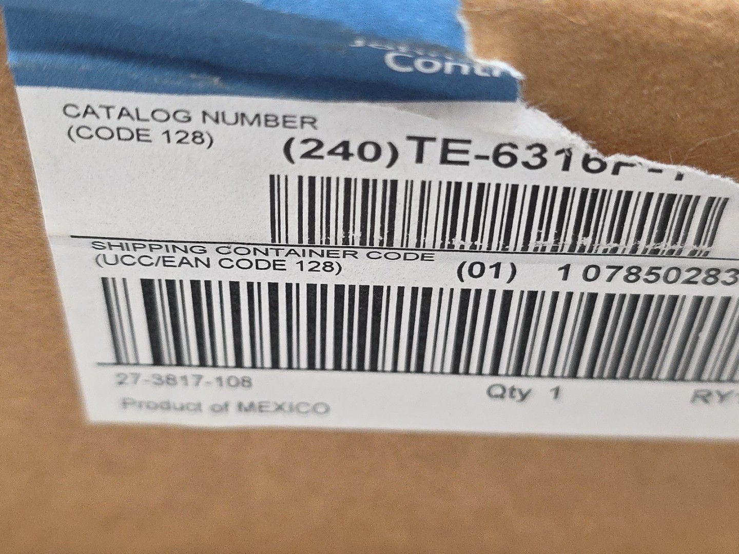 TE-6316P-1 - JOHNSON CONTROLS