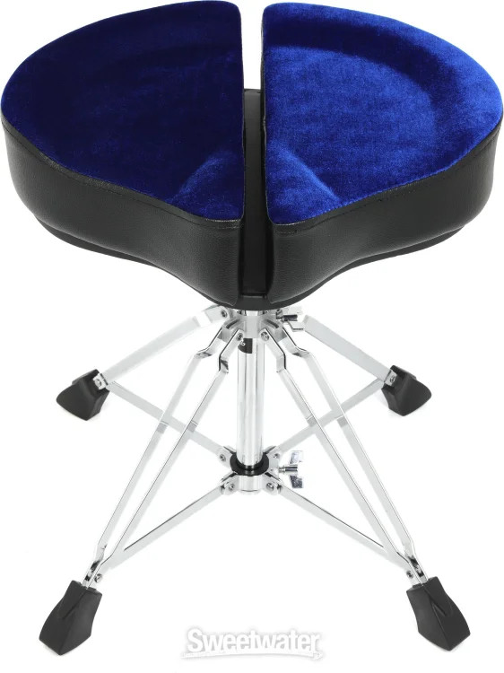 Ahead Spinal-G Saddle Drum Throne - Blue