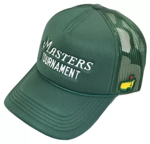 Masters Green Style Trucker Hat Augusta National