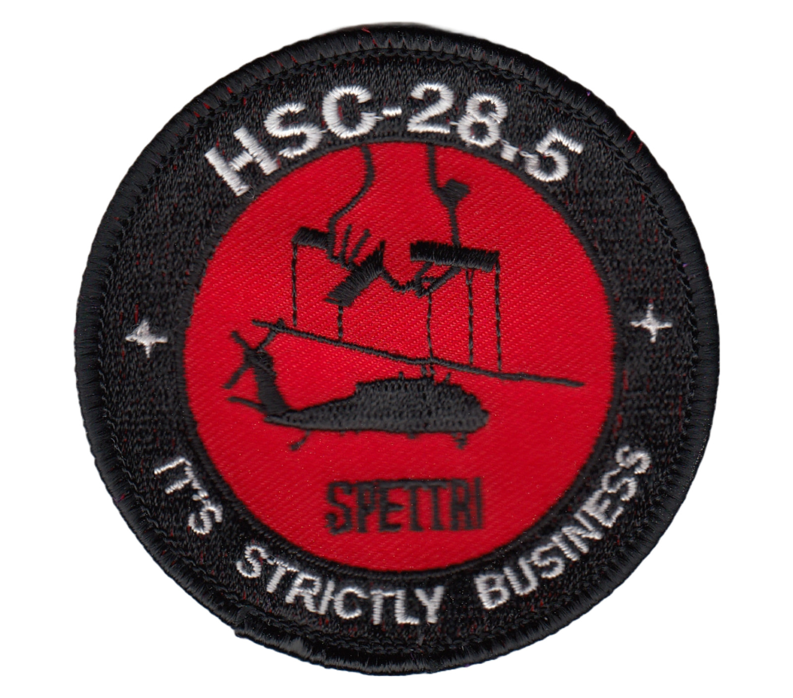 HSC-28.5 Dragon Whales IT'S STRICTLY BUSINESS Shoulder Patch