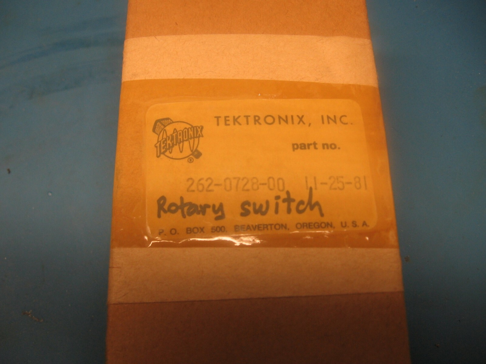 Tektronix 262-0728-00 Lever switch