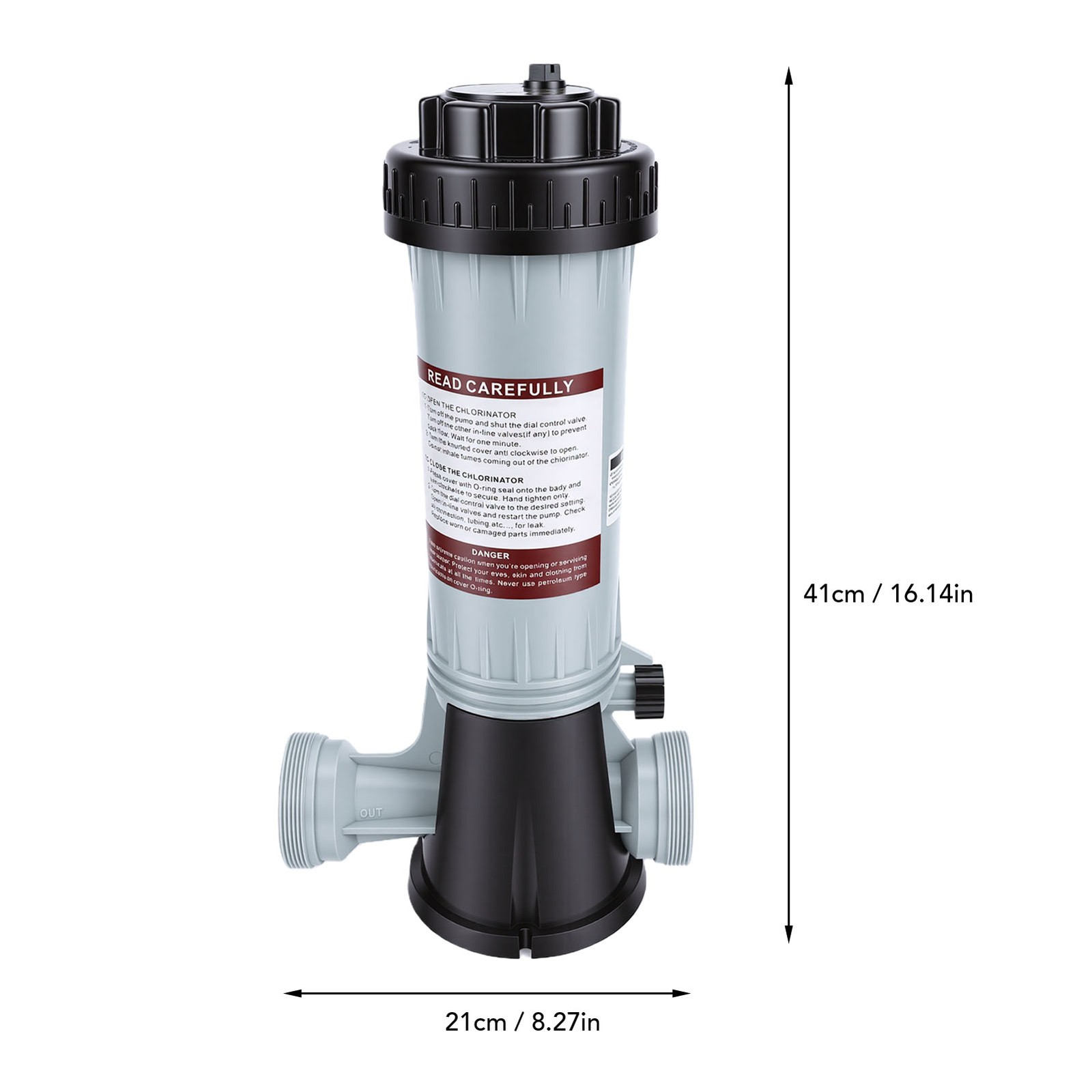 Automatic Cl Feeder In Line Automatic Pool Chlorinator Dispenser for Pool SET