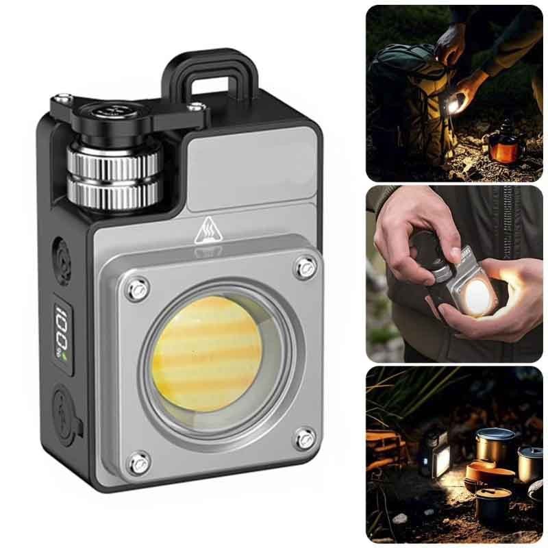 Rechargeable Work Light 120LM-3500LM Magnetic Led Portable Lamp 5 speed