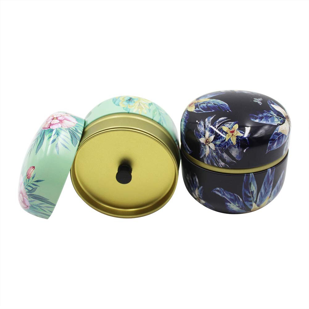 2 Pack Mini Tea Storage Containers Coffee one size, color 1 + 2