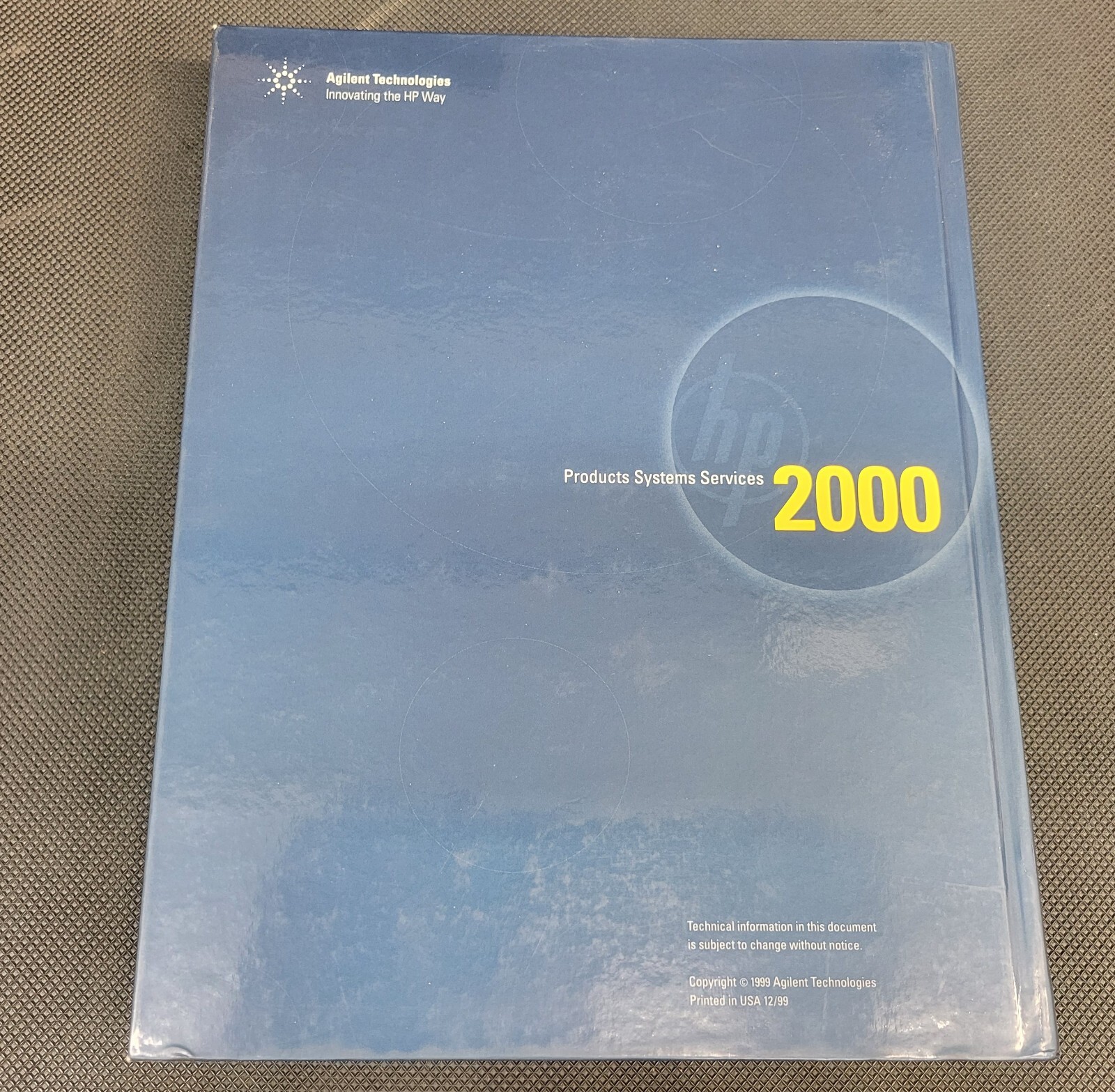 HP / Agilent Test & Measurement Catalog 2000 ~ CLEAN ~