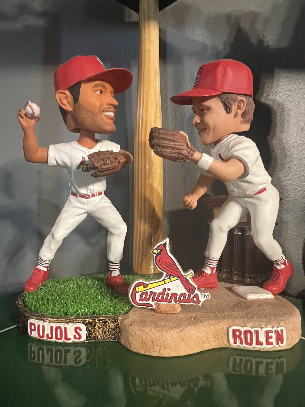St Louis Cardinals Forever Collectibles Legends of The Diamond Dual Pujols Rolen
