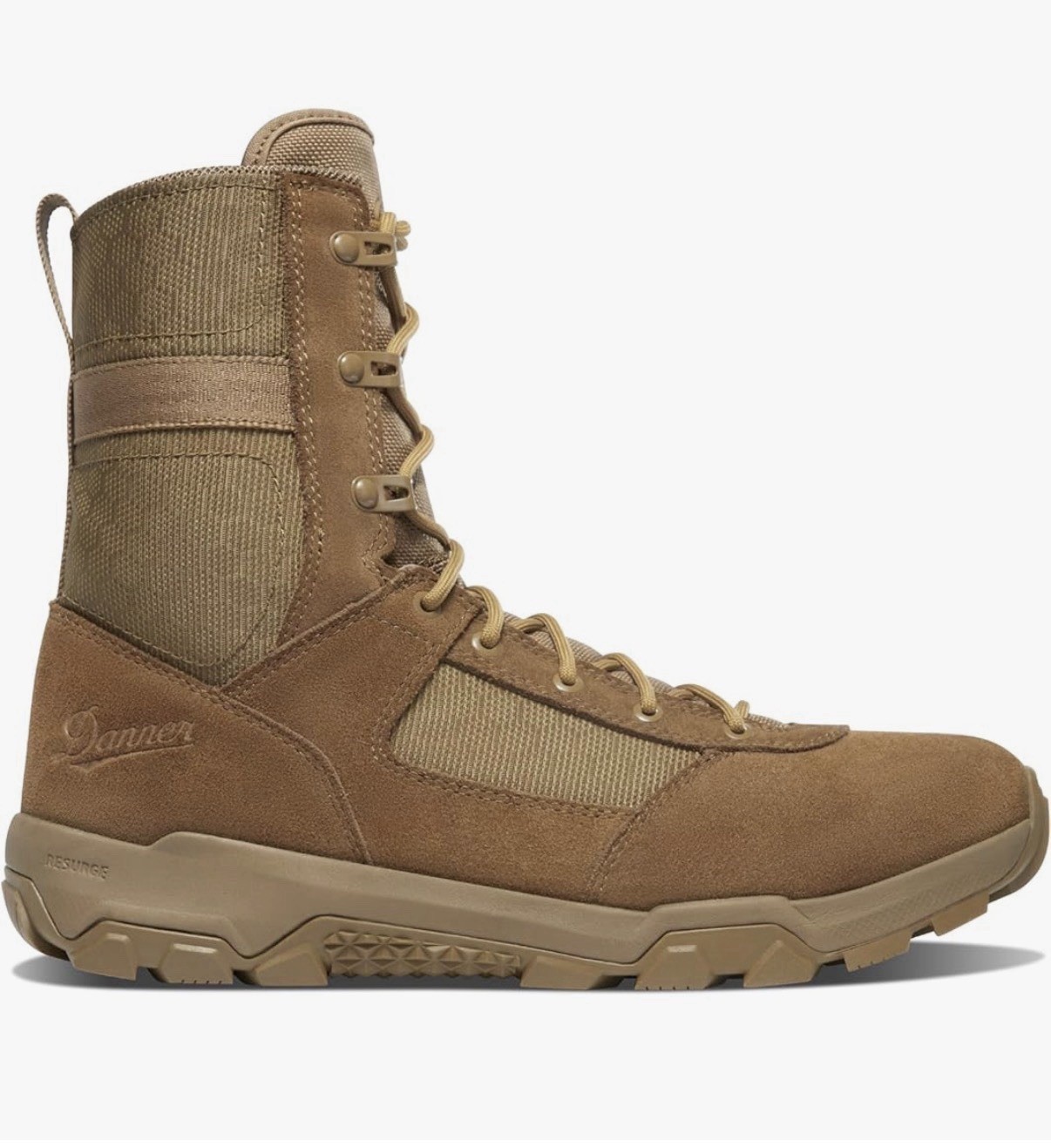 DANNER Sonic 8" Lightweight Tactical Hiking Boots Men's SZ 10 Coyote Hot 54430