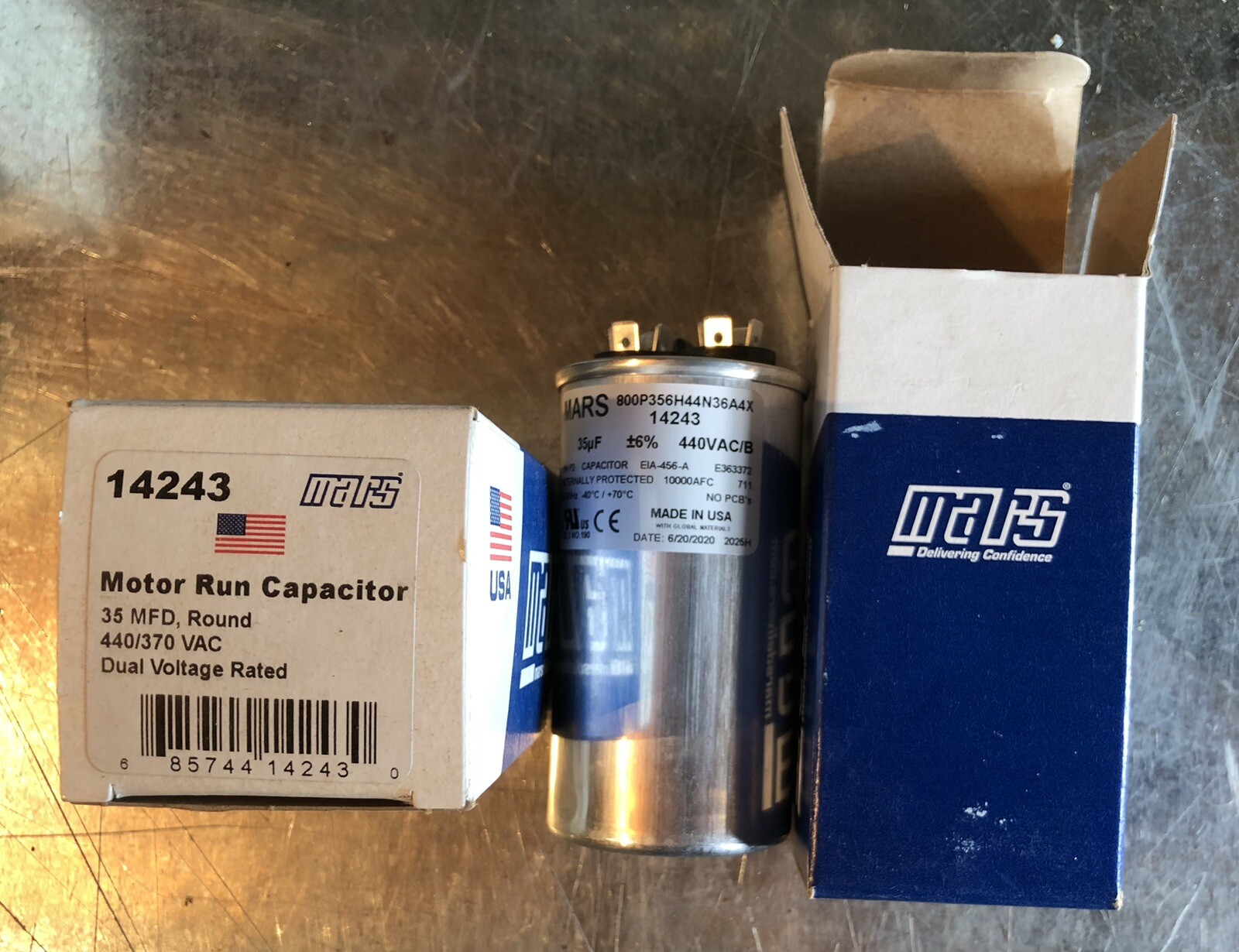 Run Capacitor 35/440 Mars Made In USA 🇺🇸
