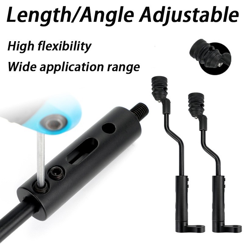 Archery Compound Bow String Stop Bracket Suppressor Mount Balance Stabilizer