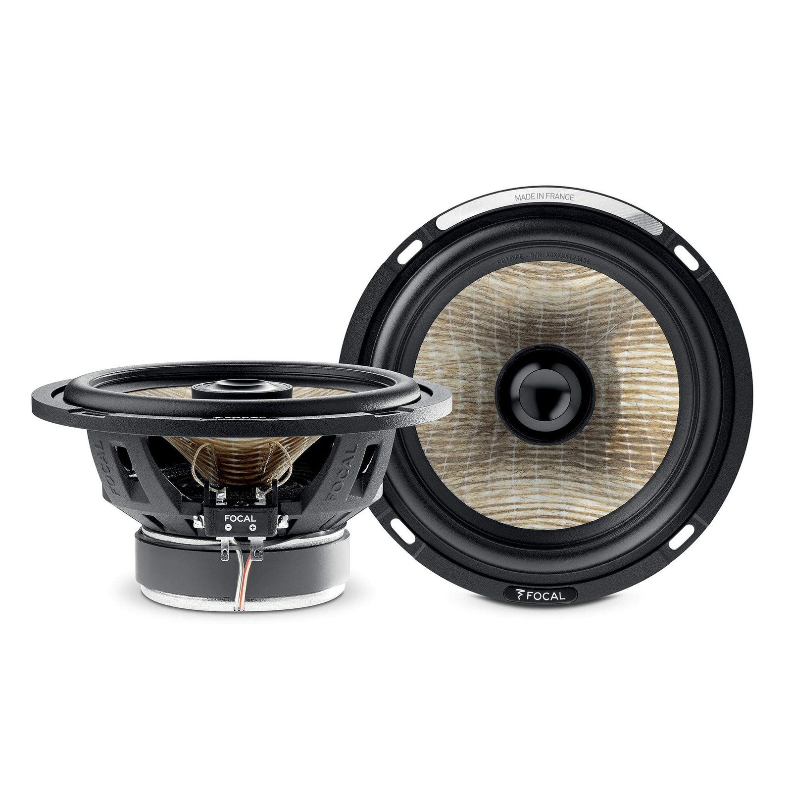 Focal PC 165 FE Flax EVO 6.5” Coaxial Speakers, RMS: 70W - MAX: 140W weiß