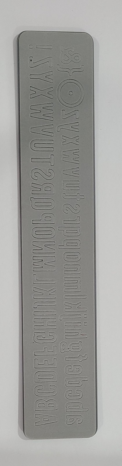 Stampin' Up! Sizzix Billboard Alphabet Die Decorative Strip
