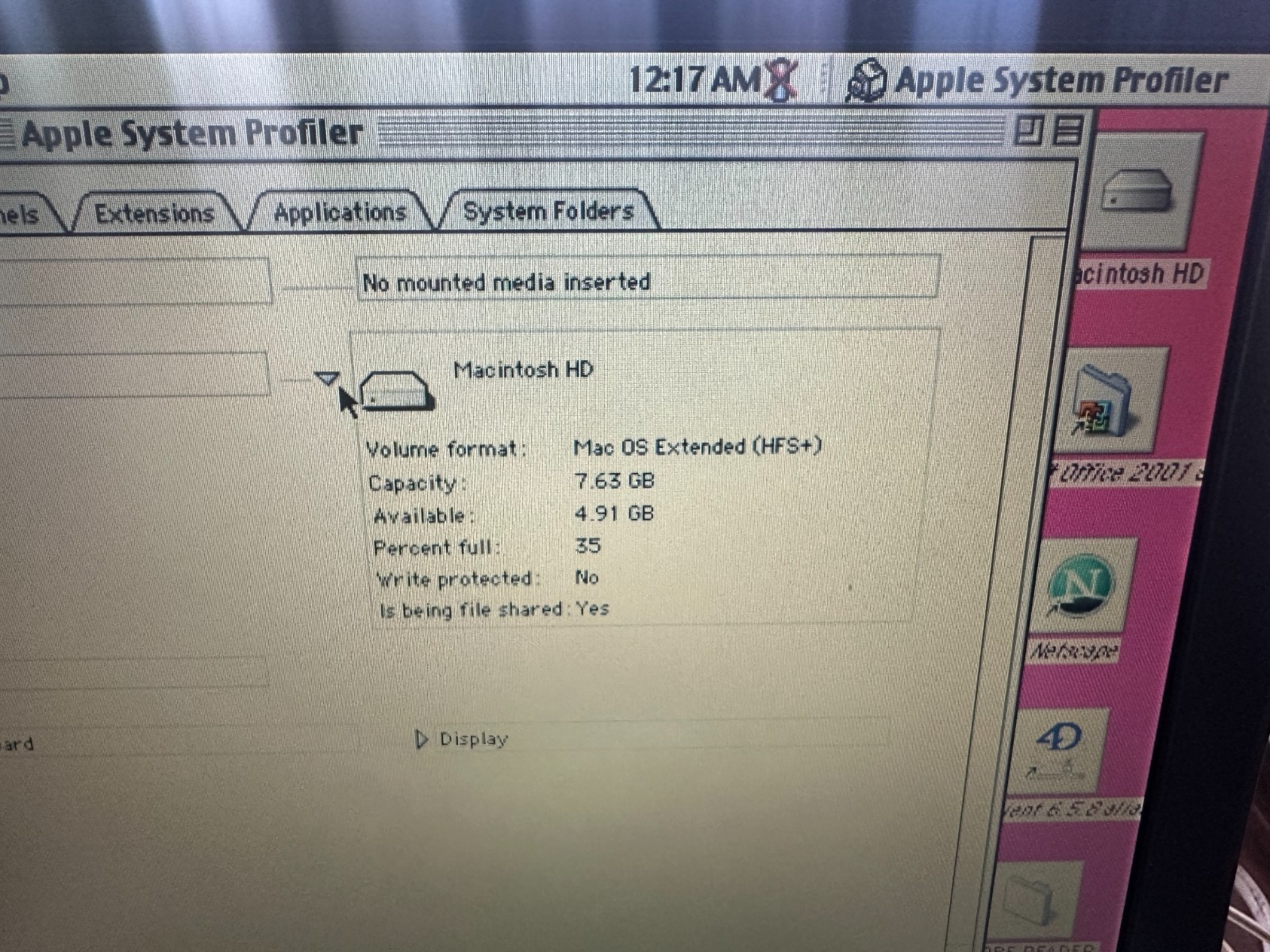 Apple PowerBook Walstreet PDQ Vintage Laptop 300MHZ 128MB 8GB OS9.1 Working READ