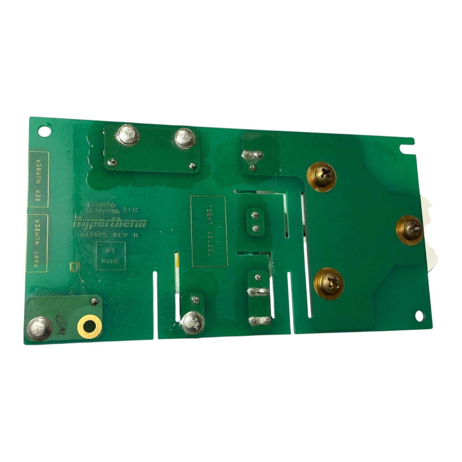 Hypertherm 041815 Rev H Pilot Arc Ignition PCB Board Plasma Cutter Control Board