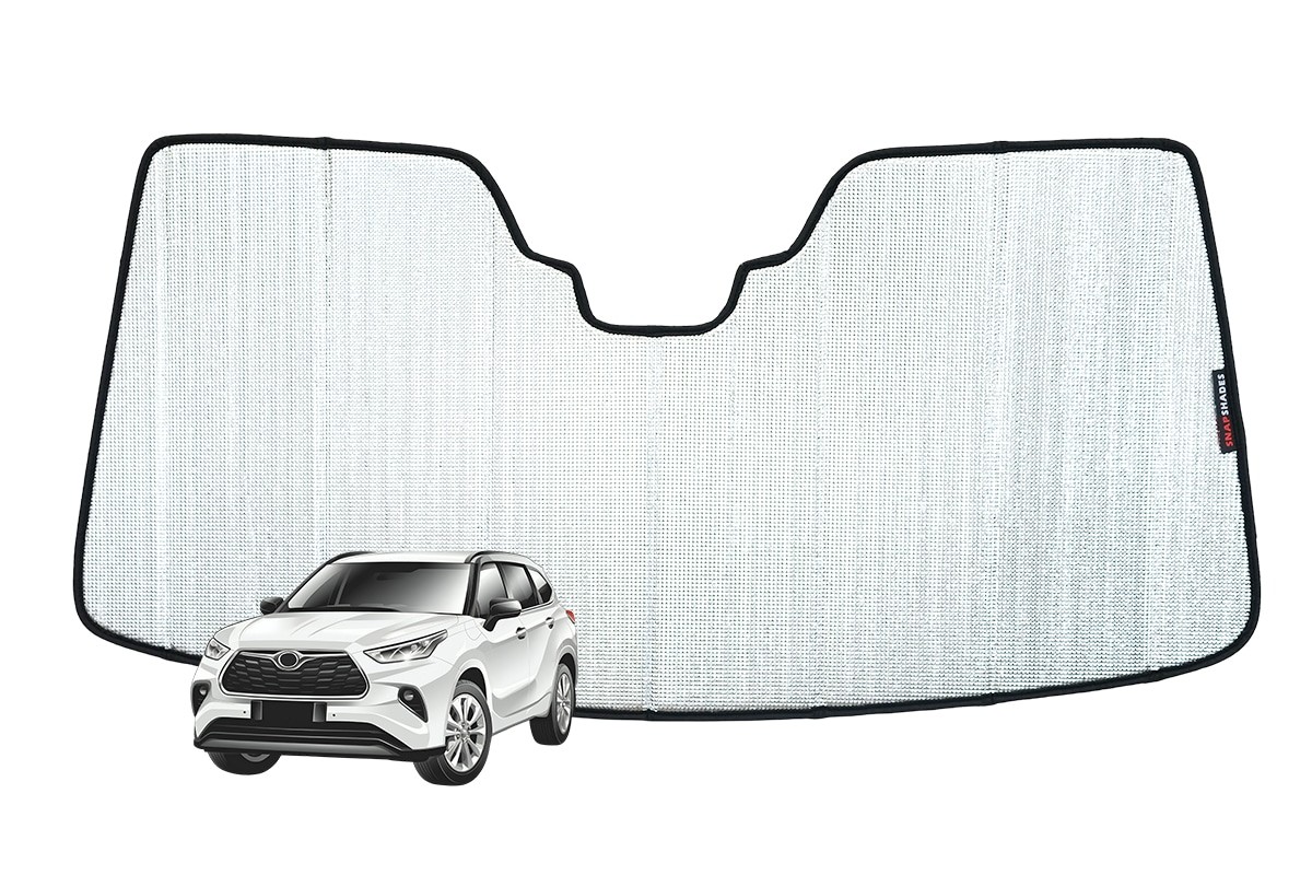Genuine SNAPSHADES Front Windscreen Sun Shade for Toyota Kluger/Highlander 4t...