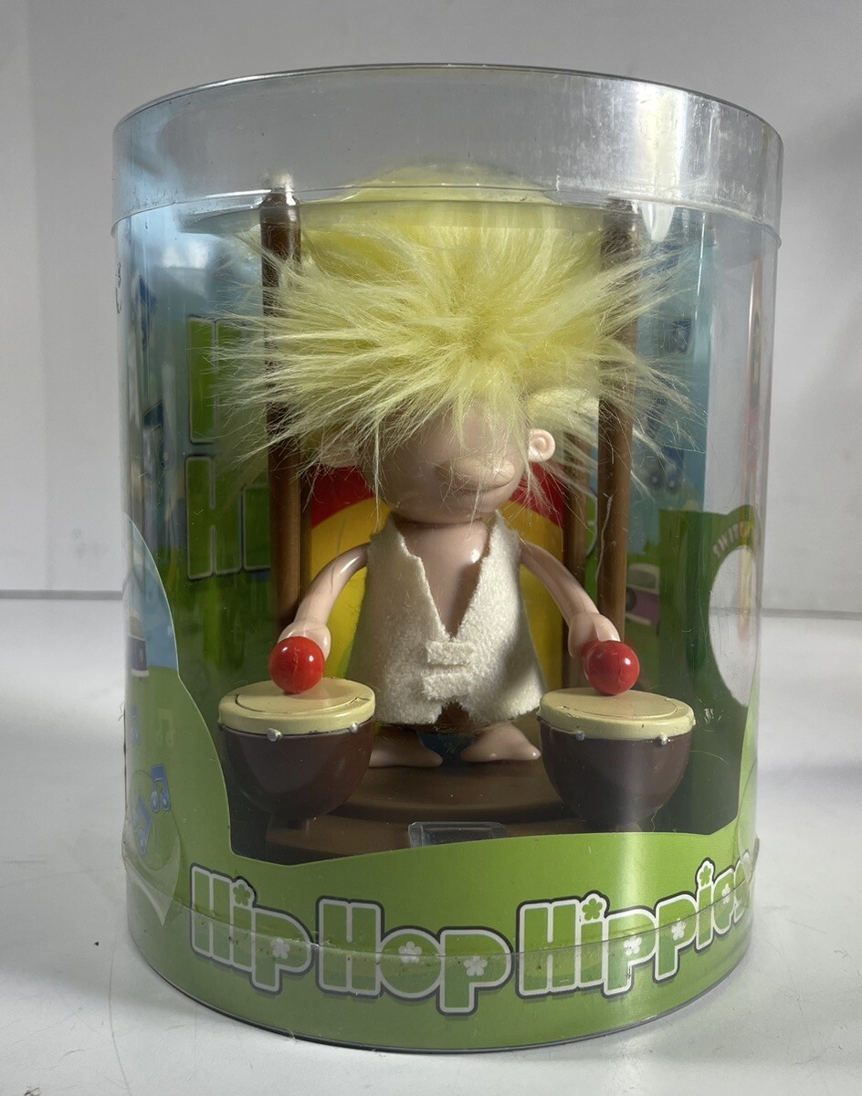 Jam Hip Hop Hippies RARE Collectible Music Animated Drummer Bluw Inc Blonde Wild
