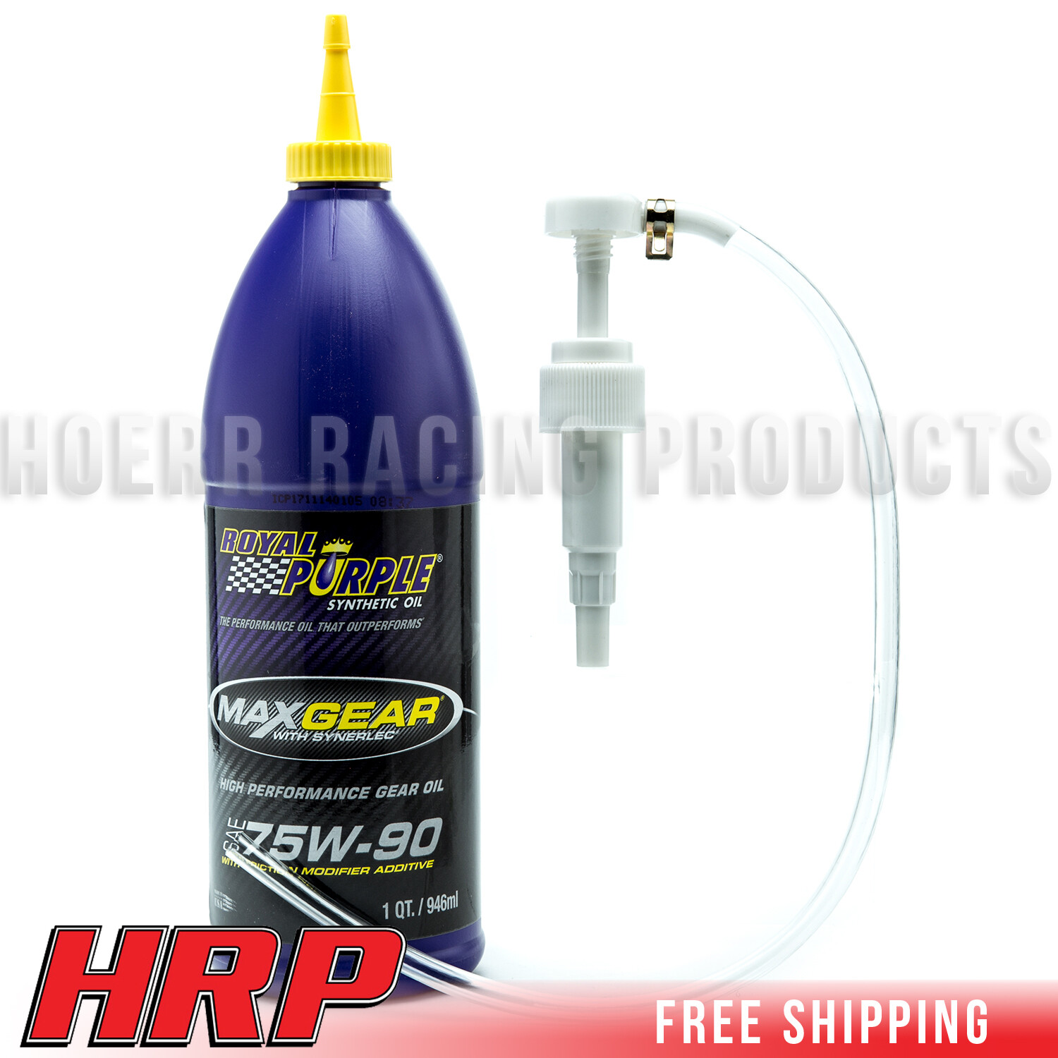 Royal Purple ROY01300 Max Gear 75W90 Synthetic Lube with Plews 55-001 Pump
