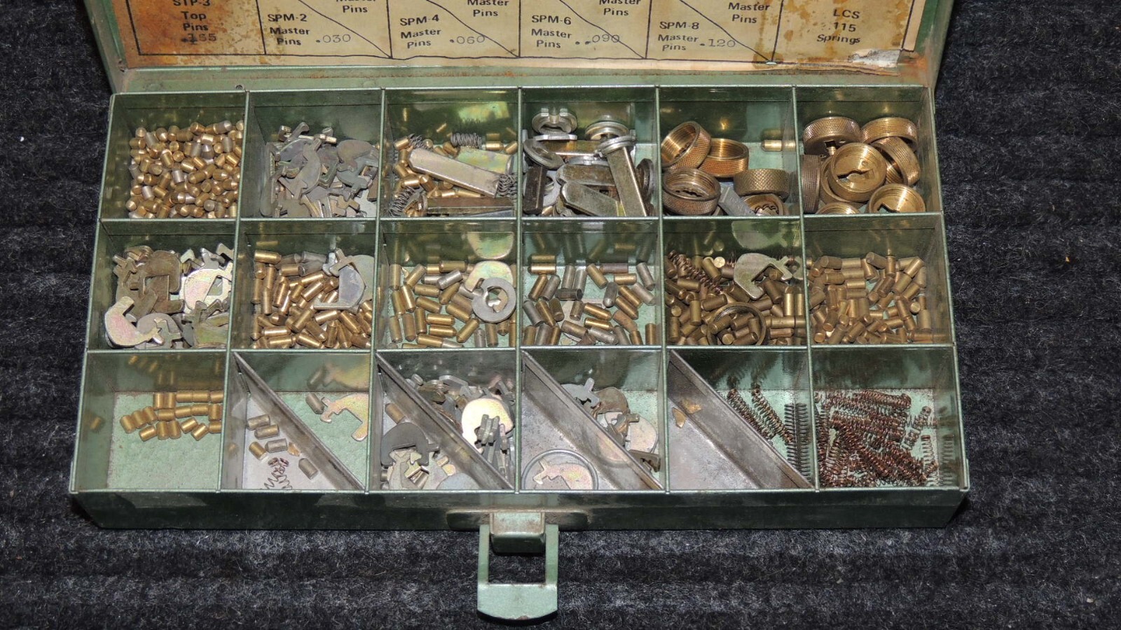 Pin Assortment for Schlage Standard .115" Diameter Locksmith