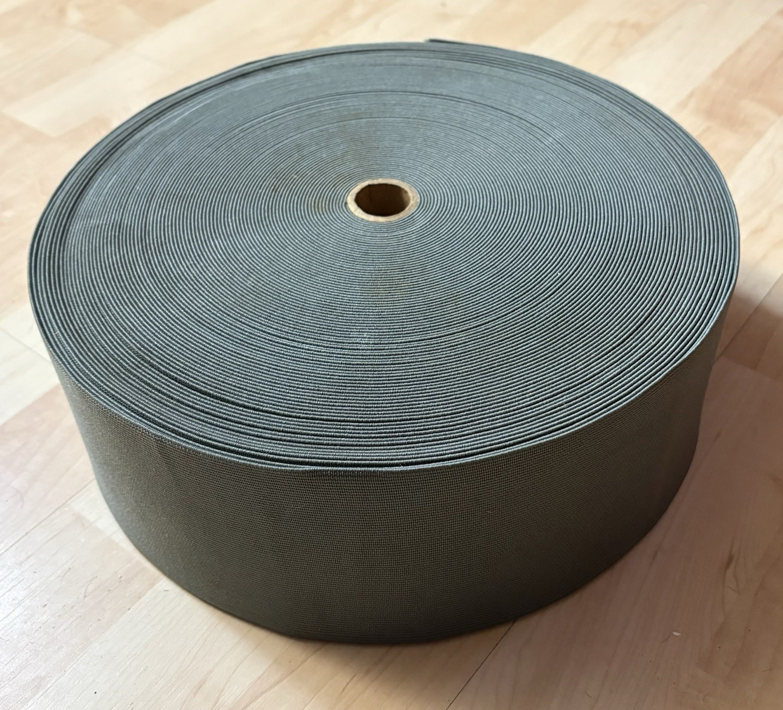 New 100 Yard Roll 4” MilSpec Military Elastic Webbing Ranger Green