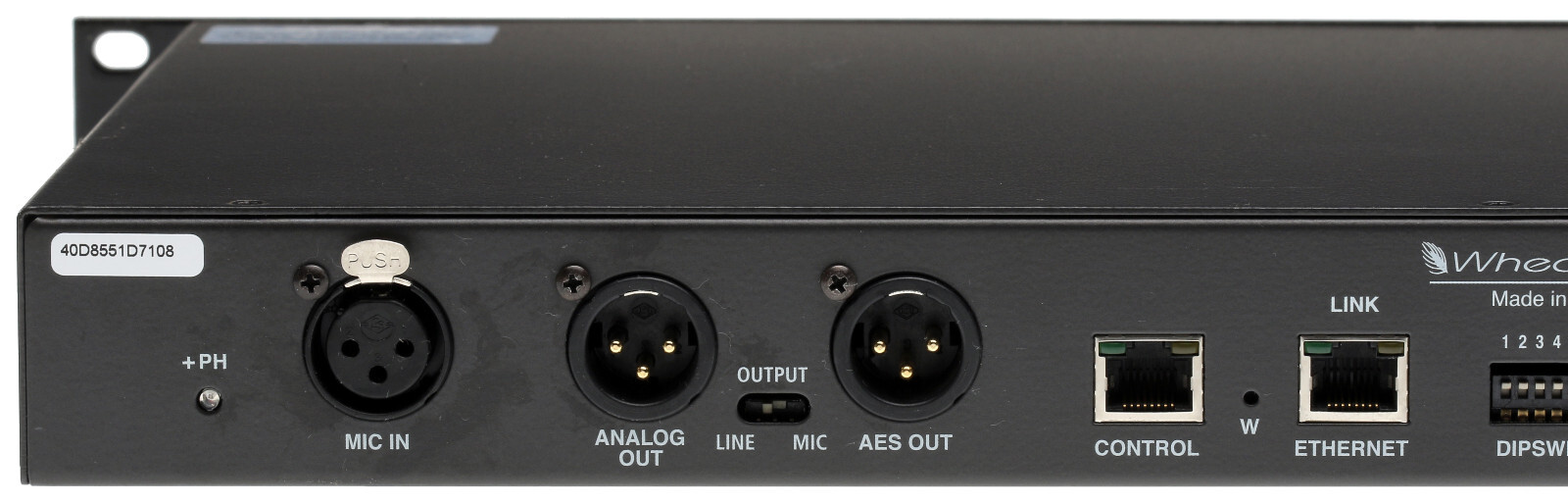 Wheatstone Vorsis M-1 AES Digital 96KHz Voice Processor Preamp Compressor M1