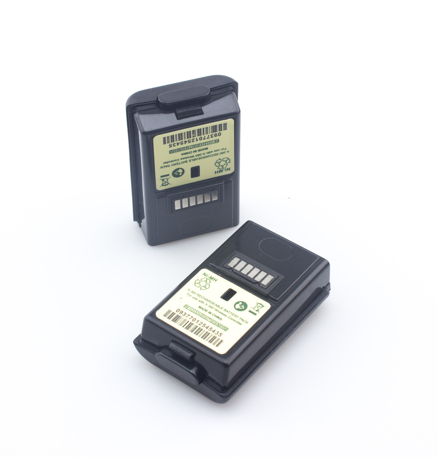 2pcs 3600mAh Rechargeable Ni-MH Battery Replacement for Xbox 360 Controller