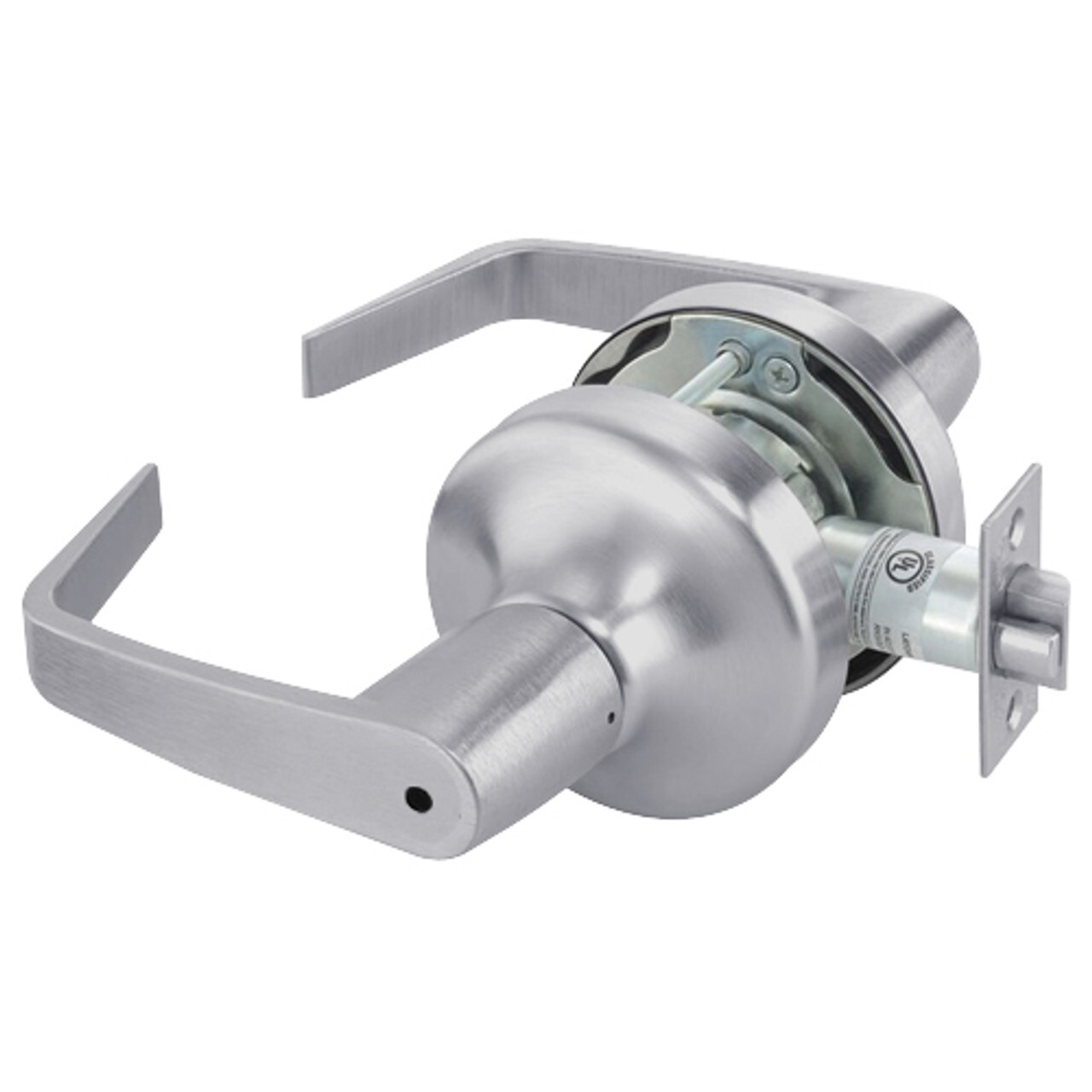Yale Grade 1 AU Privacy Lever AU4702LN 626 Satin Chrome