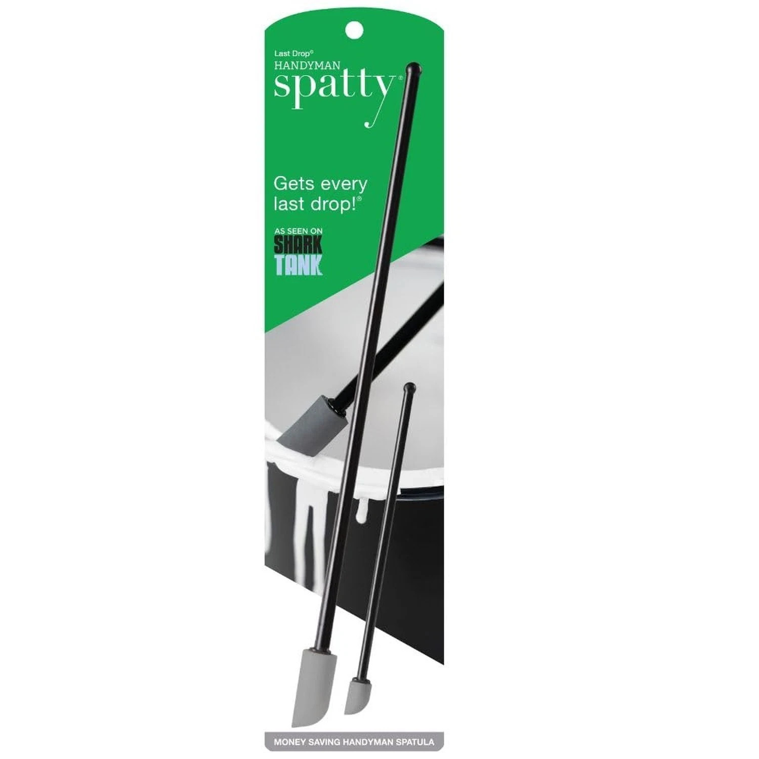 Handyman Paint Spatula Tool Set 6" + 12" Black Grey Shark Tank Spatty Daddy NIP