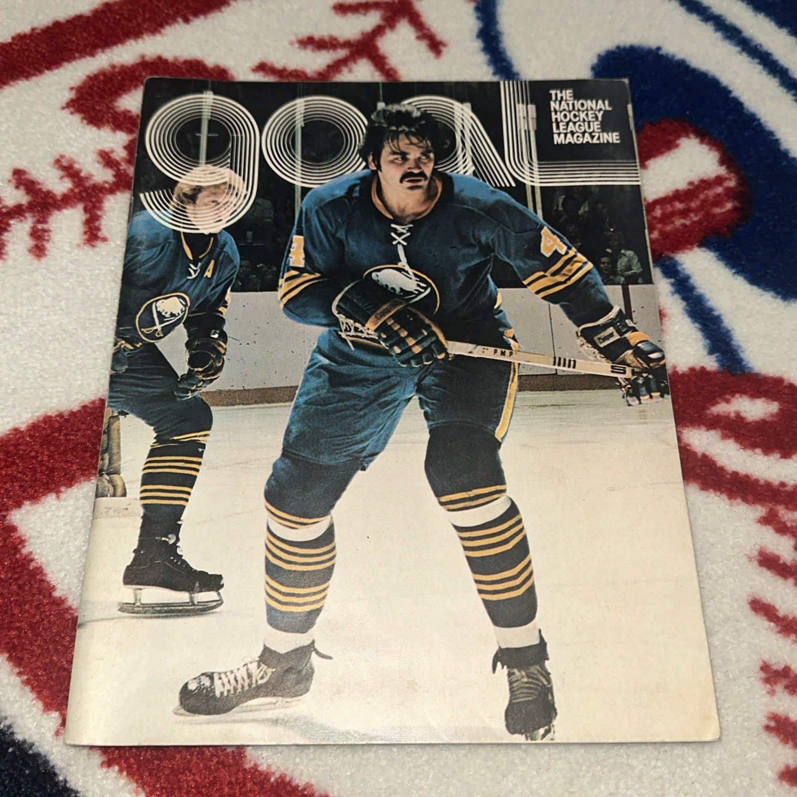1975 12/6 Goal Magazine hockey New York Islanders Buffalo Sabres Don Luce GOAL