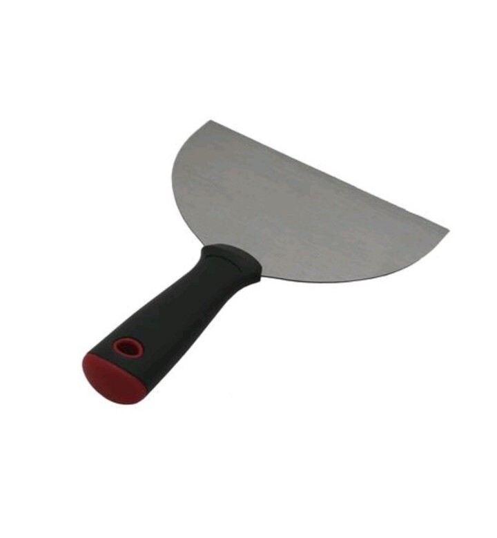 6" Drywall Putty Knife - Flex Carbon Steel, Plastic Handle