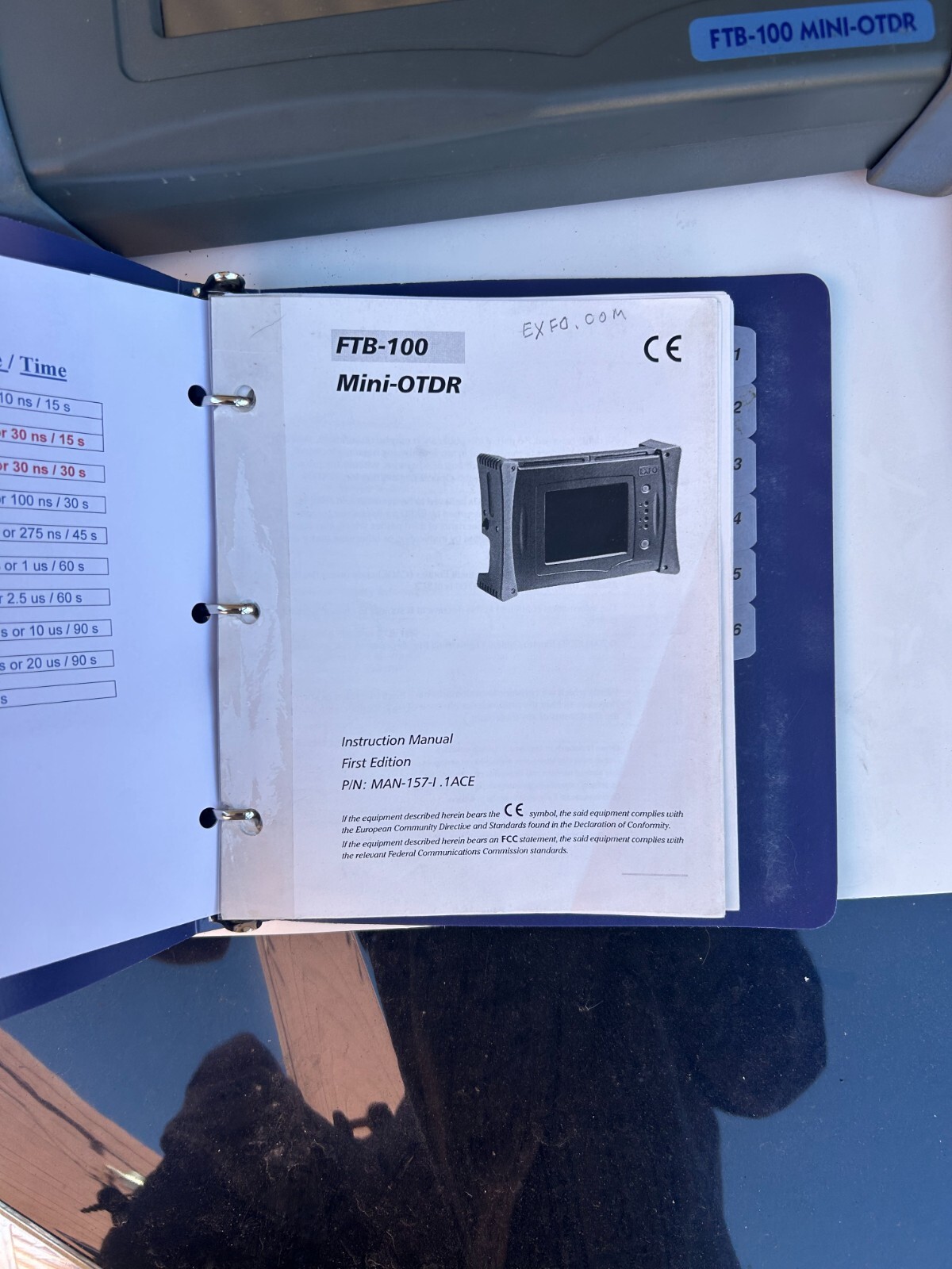 Exfo FTB-100 Mainframe Only