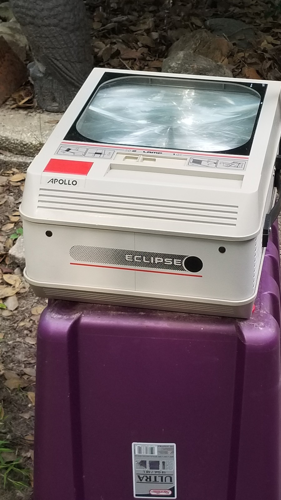 VINTAGE APOLLO ECLIPSE EDUCATIONAL OVERHEAD PROJECTOR SCHOOL ROOM