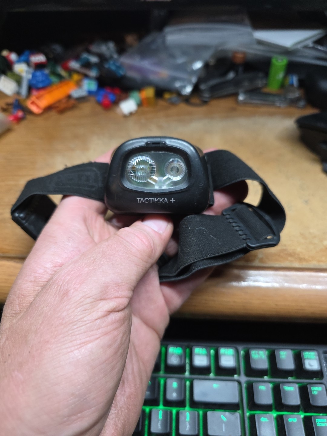 Petzl Tactikka + Hybrid Concept 350 Lumens Headlamp Black Read