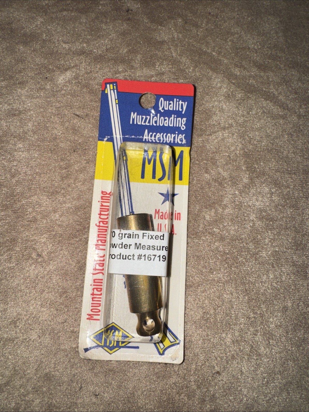 MSM 70 Grain Fixed Powder Measure