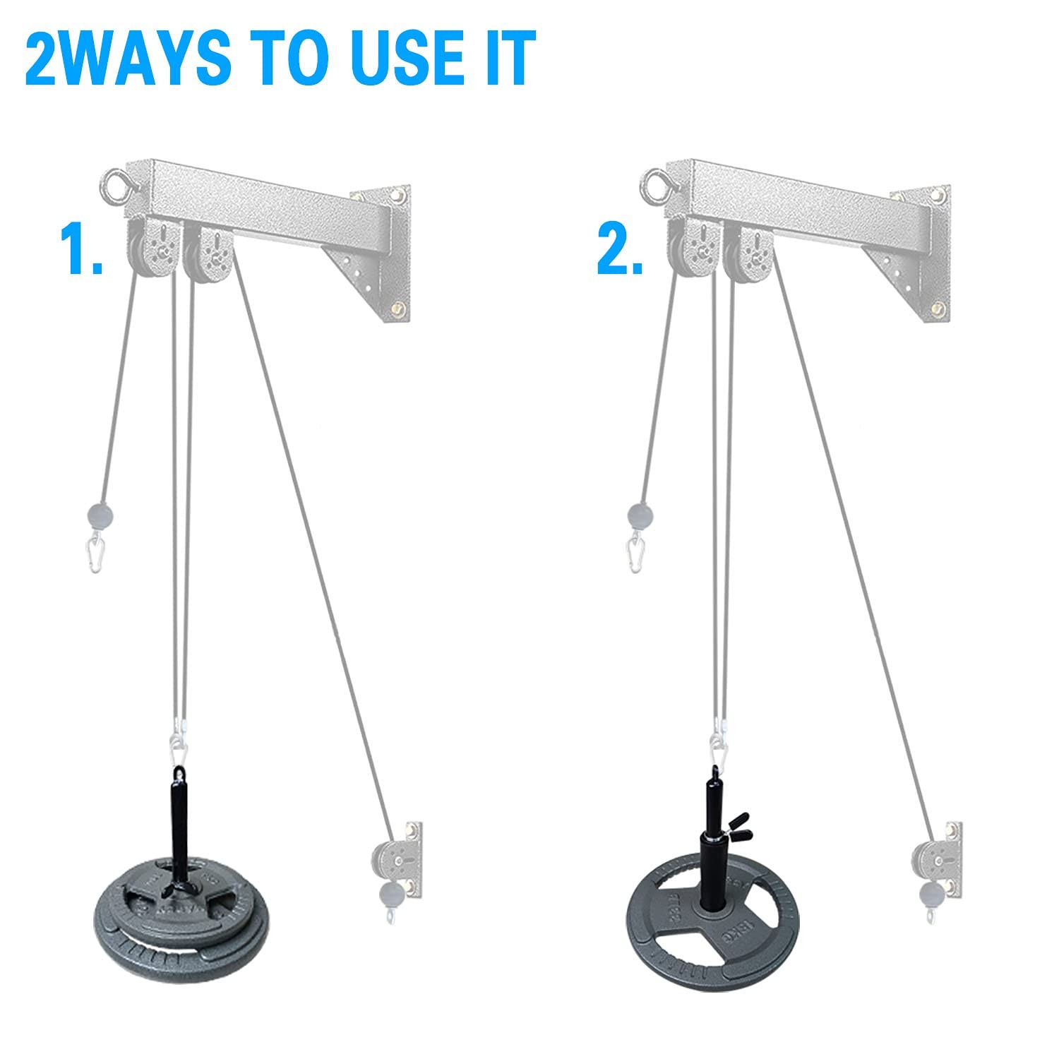 Fitness Loading Pin for LAT Pulldown Cable Pulley System, Cable Machine Attac...