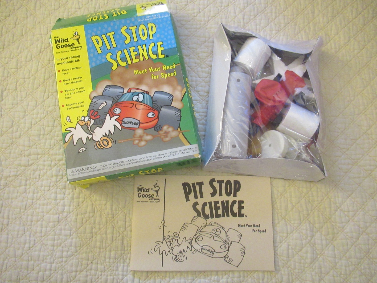 Wild Goose Company Pit Stop Science Racing Mechanic Kit