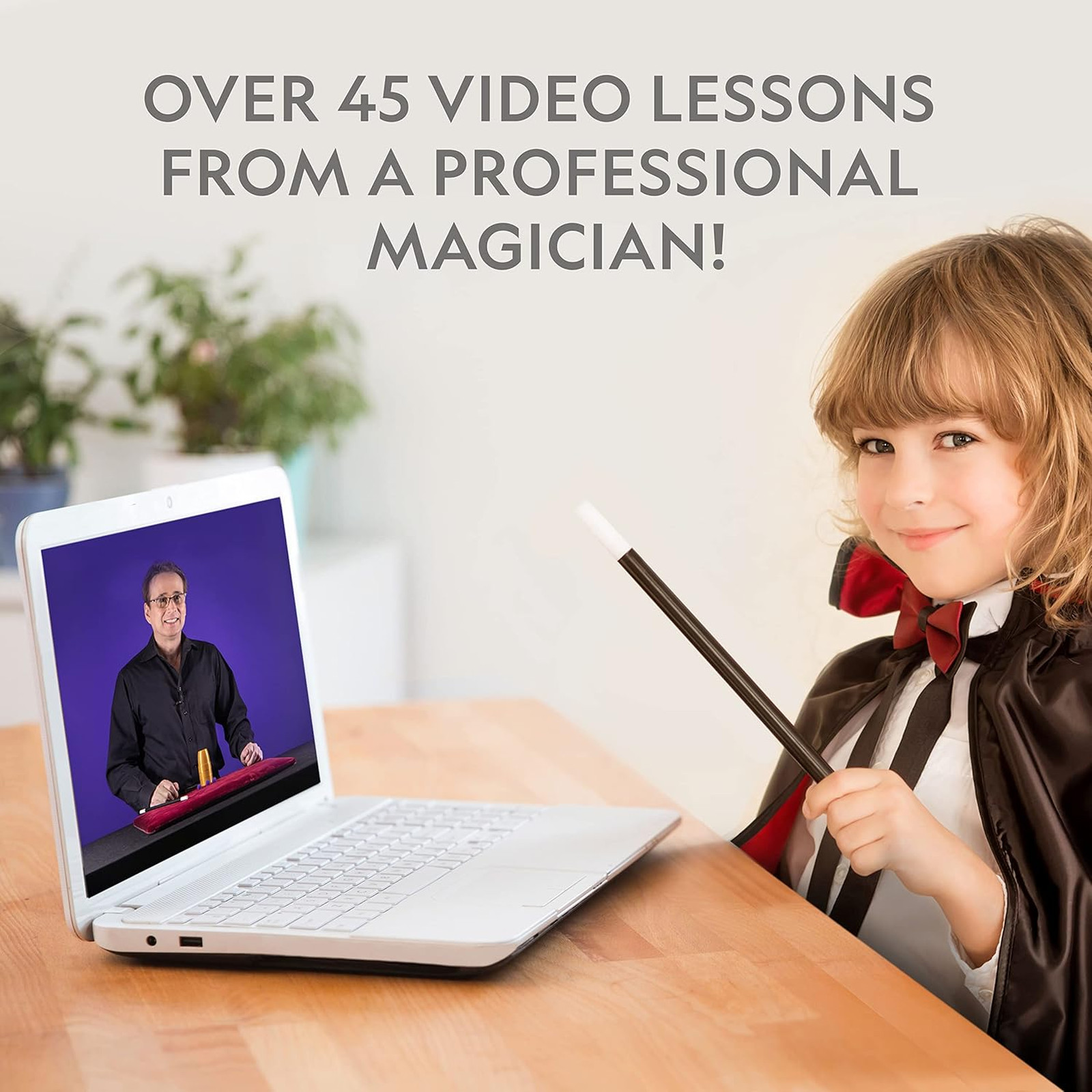 Kids Magic Set with Stage Props and Card Deck for Beginners and Advanced
