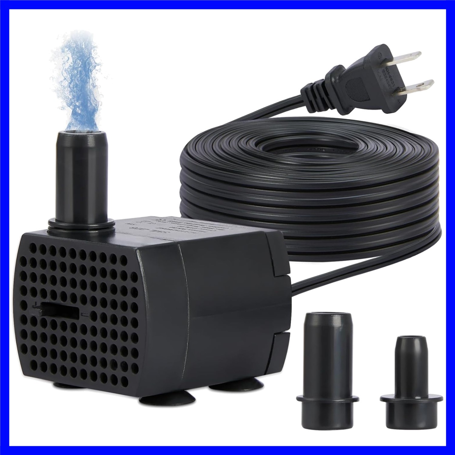 90GPH Mini Submersible Pump, Small Fountain Pump 5W 350L/H, Ultra Quiet Aquar...
