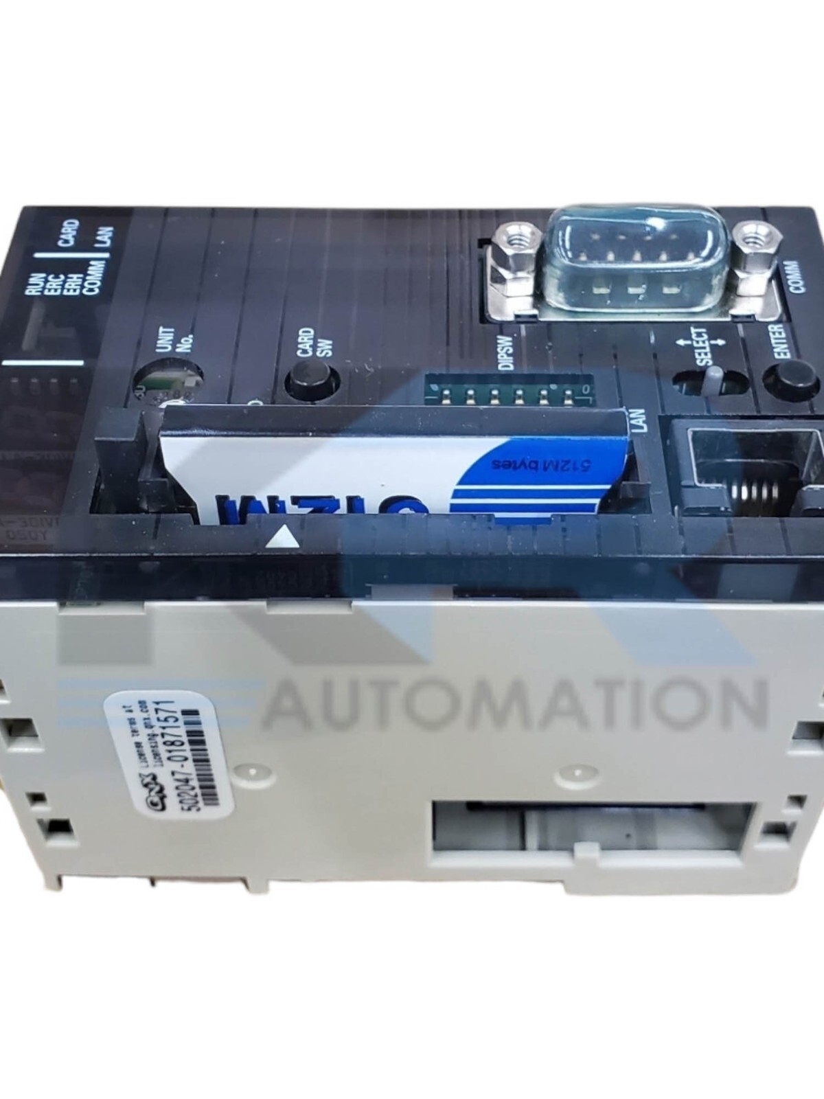 Omron CJ1W-SPU01-V2 PLC High Speed Data Storage & Processing Unit 512Mb *READ*