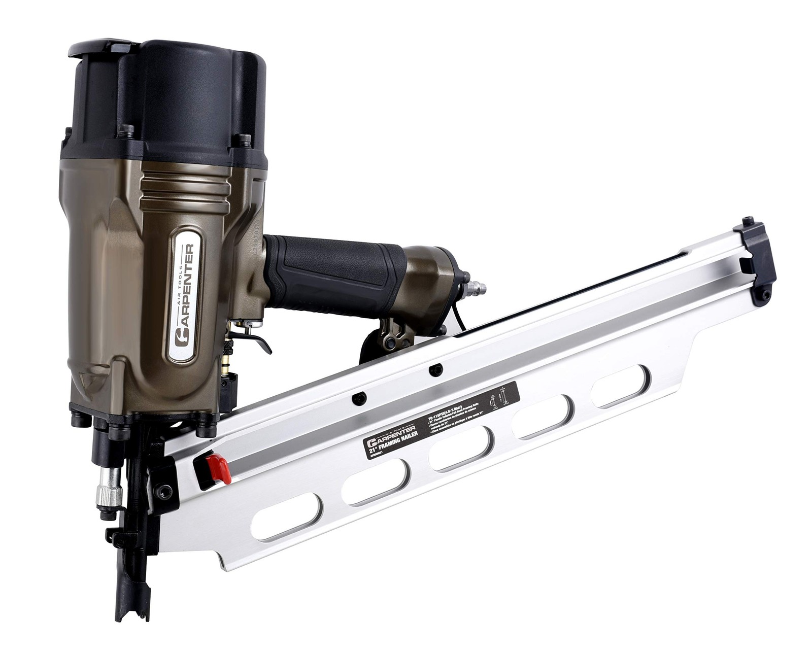 Carpenter Air Tools CFRN9021-B 21° Full Round Head Framing Nailer Silver